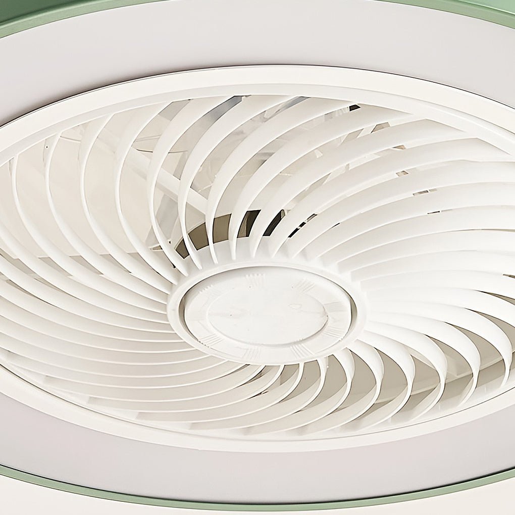 Inverter Bladed Ceiling Fans Light Intelligent Ceiling Fan Lamp with Remote Control Wind-guiding