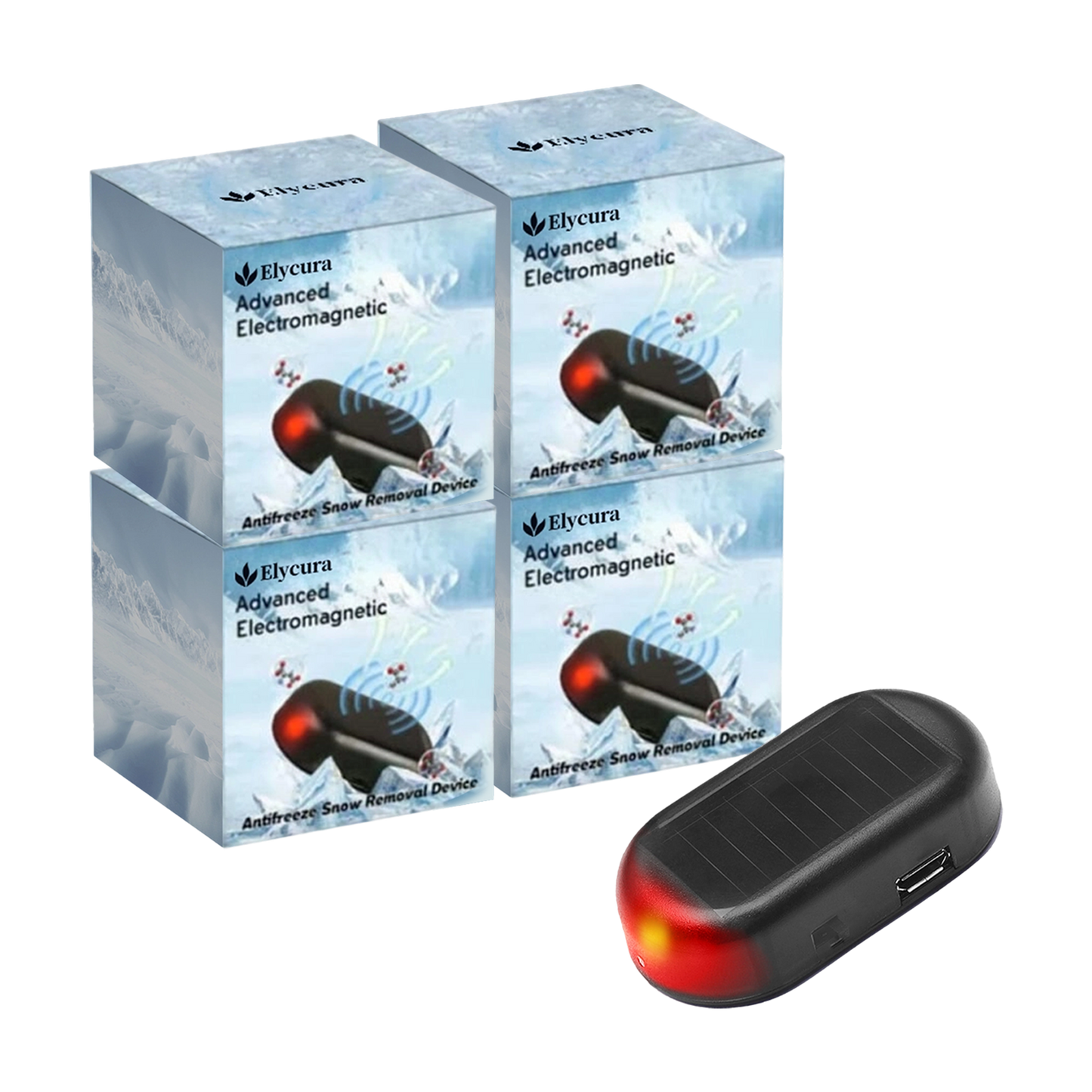 Anti-freeze Electromagnetic Car Snow Removal Device