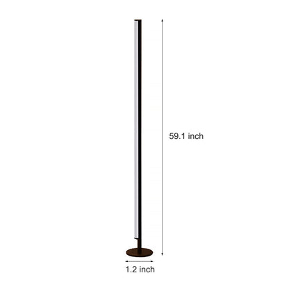 Minimalist Modern Strip LED Accent Floor Lamp