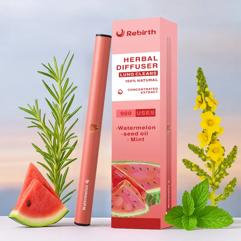 Rebirth for body detoxification and tongue air freshing,herbal support pen relaxation diffusion stick