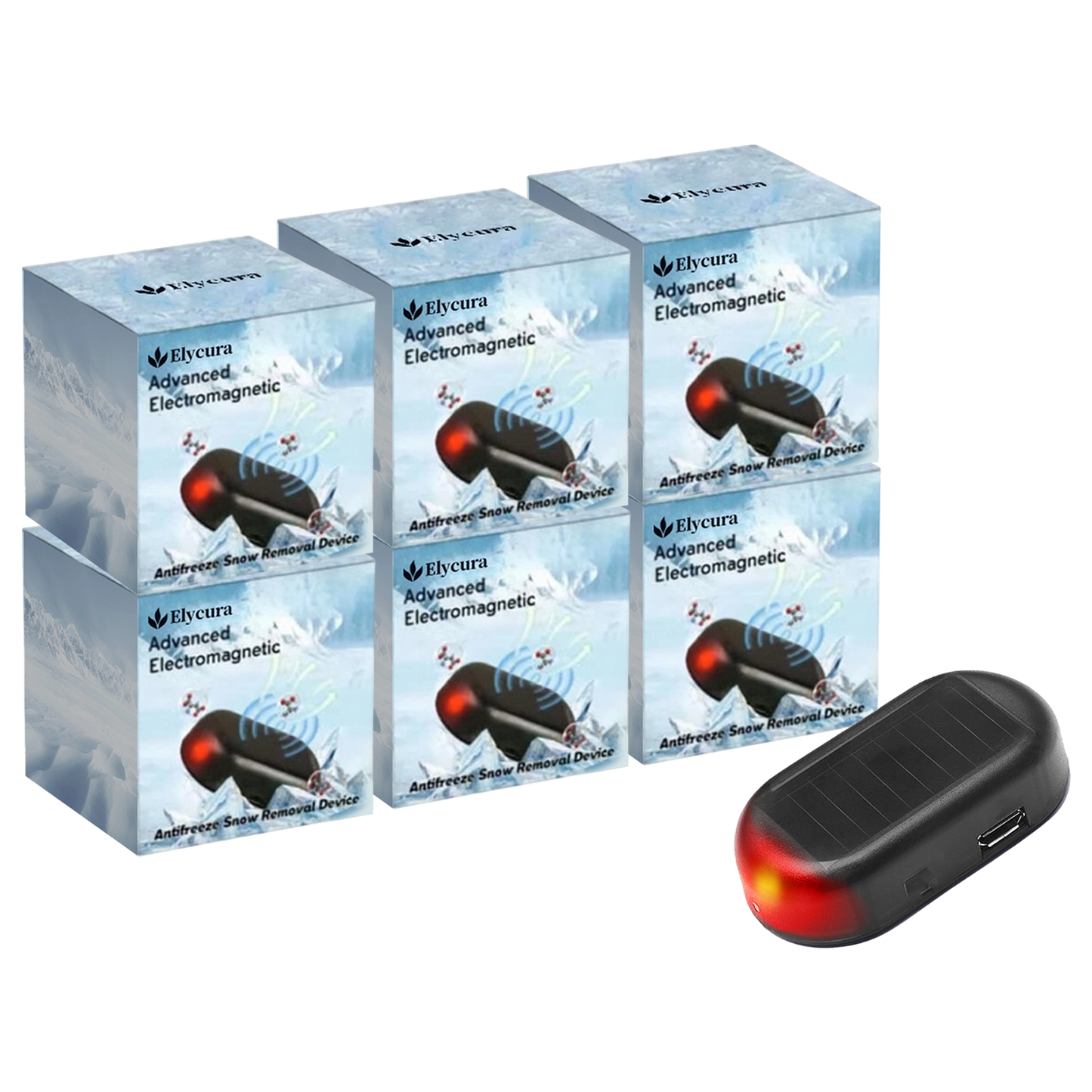 Anti-freeze Electromagnetic Car Snow Removal Device