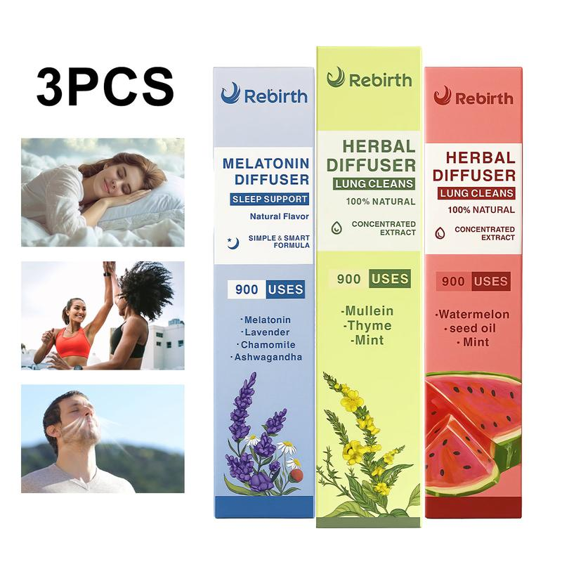 Rebirth for body detoxification and tongue air freshing,herbal support pen relaxation diffusion stick