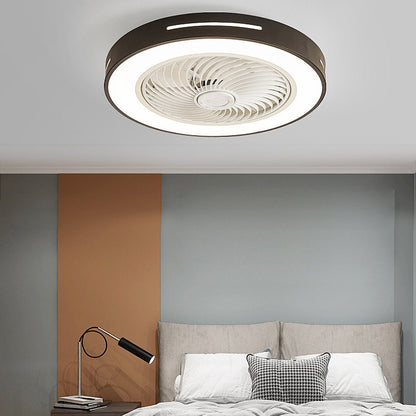 Inverter Bladed Ceiling Fans Light Intelligent Ceiling Fan Lamp with Remote Control Wind-guiding